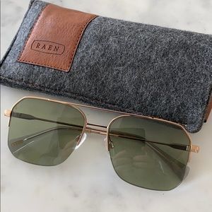 Raen Monroe Gold Aviators